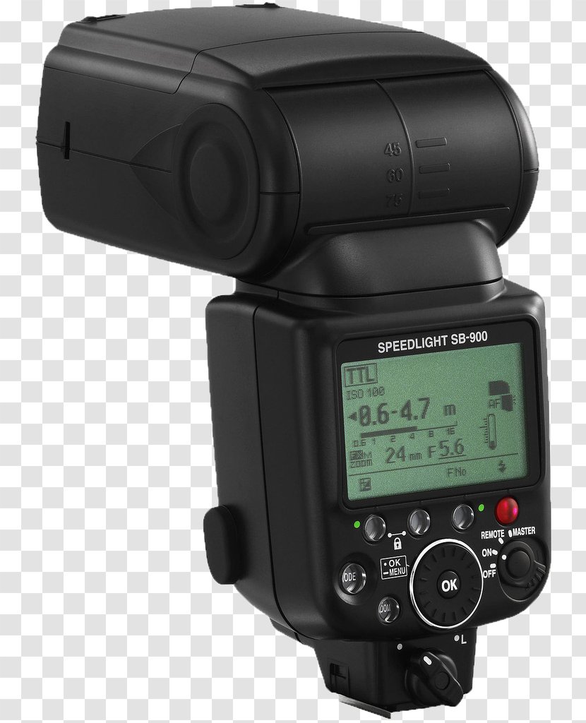 Nikon D3S Speedlight SB-900 Camera Flashes - Photography Transparent PNG