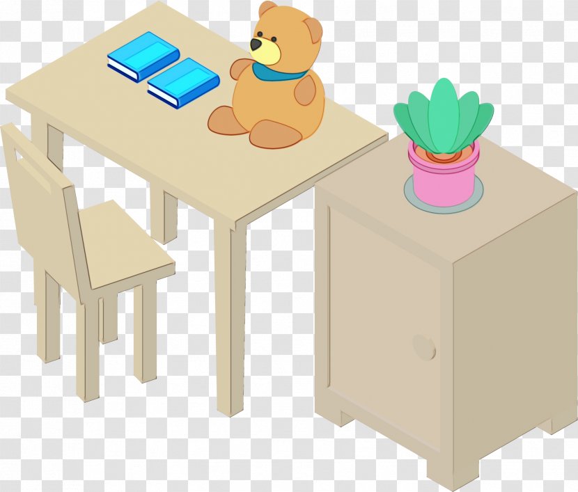 Watercolor Cartoon - Sitting - Lego Transparent PNG