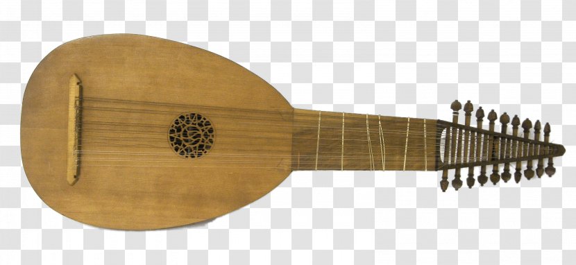 Lute Classical Guitar Musical Instruments Vihuela - Watercolor Transparent PNG