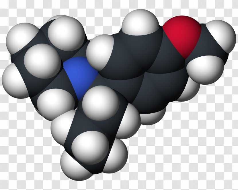 3-MeO-PCP 4-MeO-PCP Phencyclidine Three-dimensional Space Space-filling Model - Flower - Bad Transparent PNG