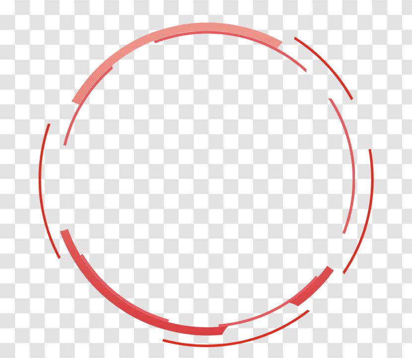 Adobe Fireworks - Computer Graphics - Red Simple Circle Border Texture Transparent PNG