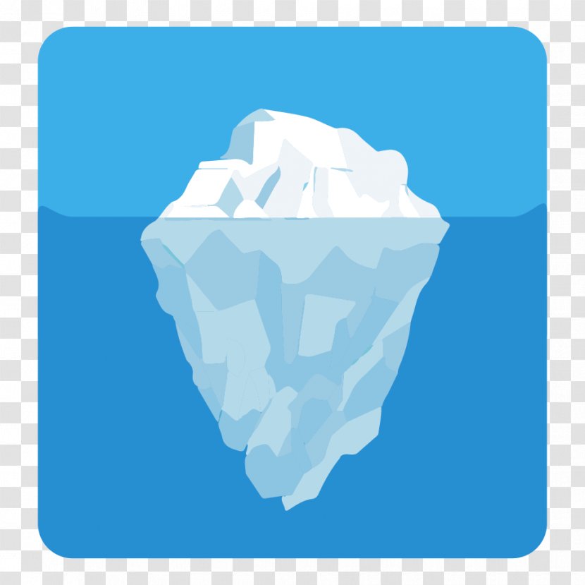 Iceberg Desktop Wallpaper - Blue Transparent PNG