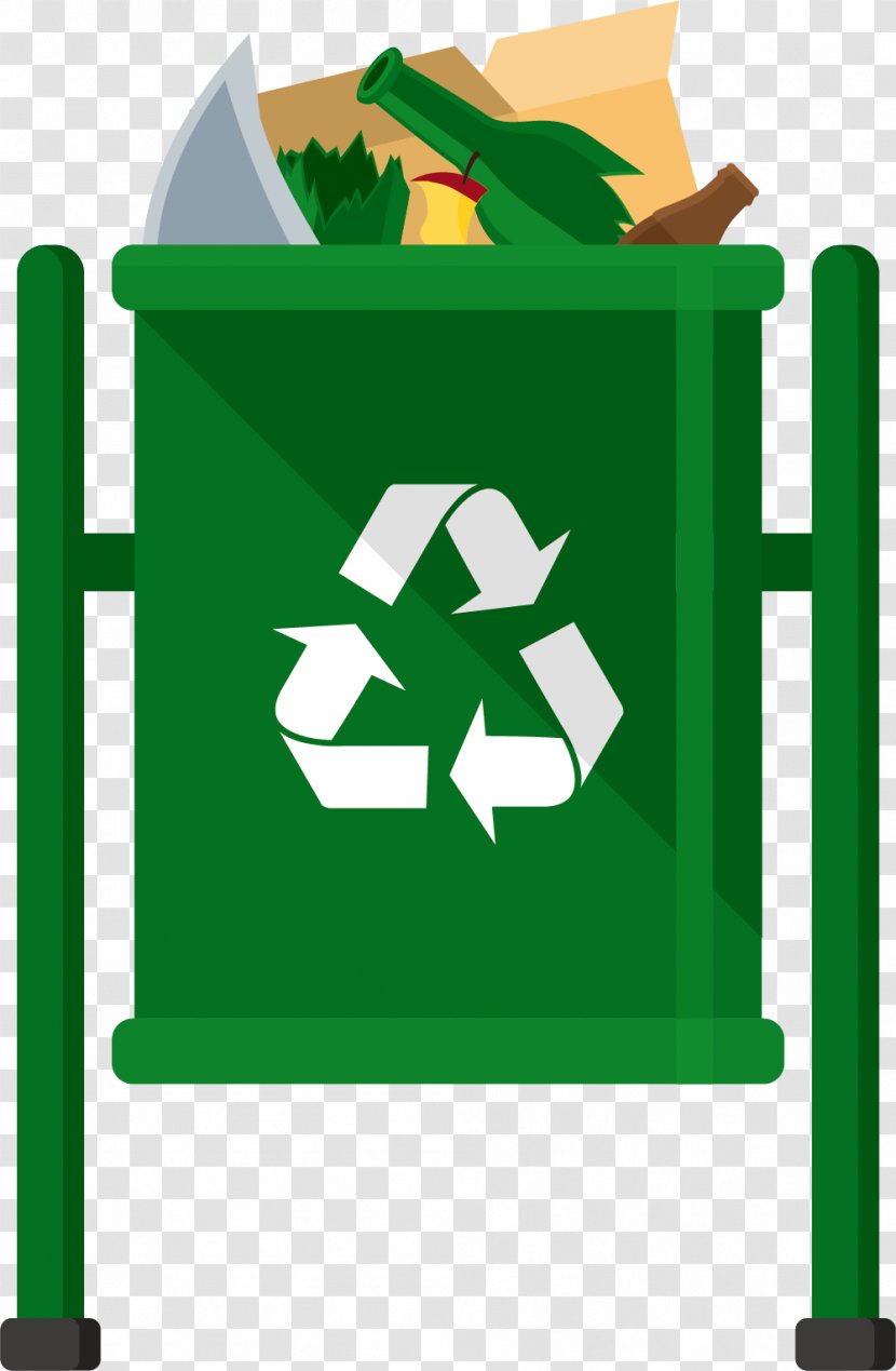 Waste Container Recycling Bin Bag - Tree - Material Bins Transparent PNG