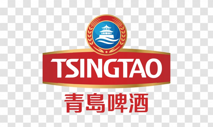 Beer Tsingtao Brewery Logo Brand Trademark Transparent PNG