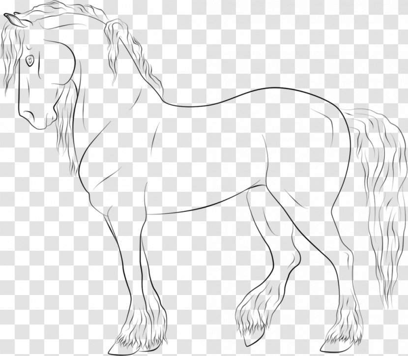 Horse Star Stable Foal Line Art Drawing - Animal Figure Transparent PNG