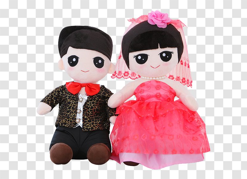 Wedding Marriage Gift Doll - Suit Transparent PNG