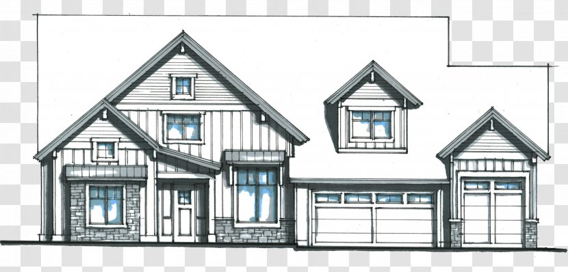 Window House Floor Plan Roof Facade - Property Transparent PNG