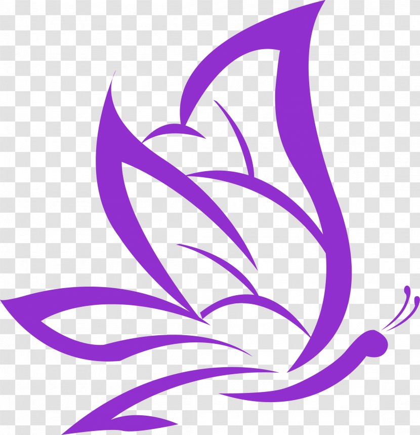 Purple Violet Lilac Email Clip Art - Flowering Plant Transparent PNG