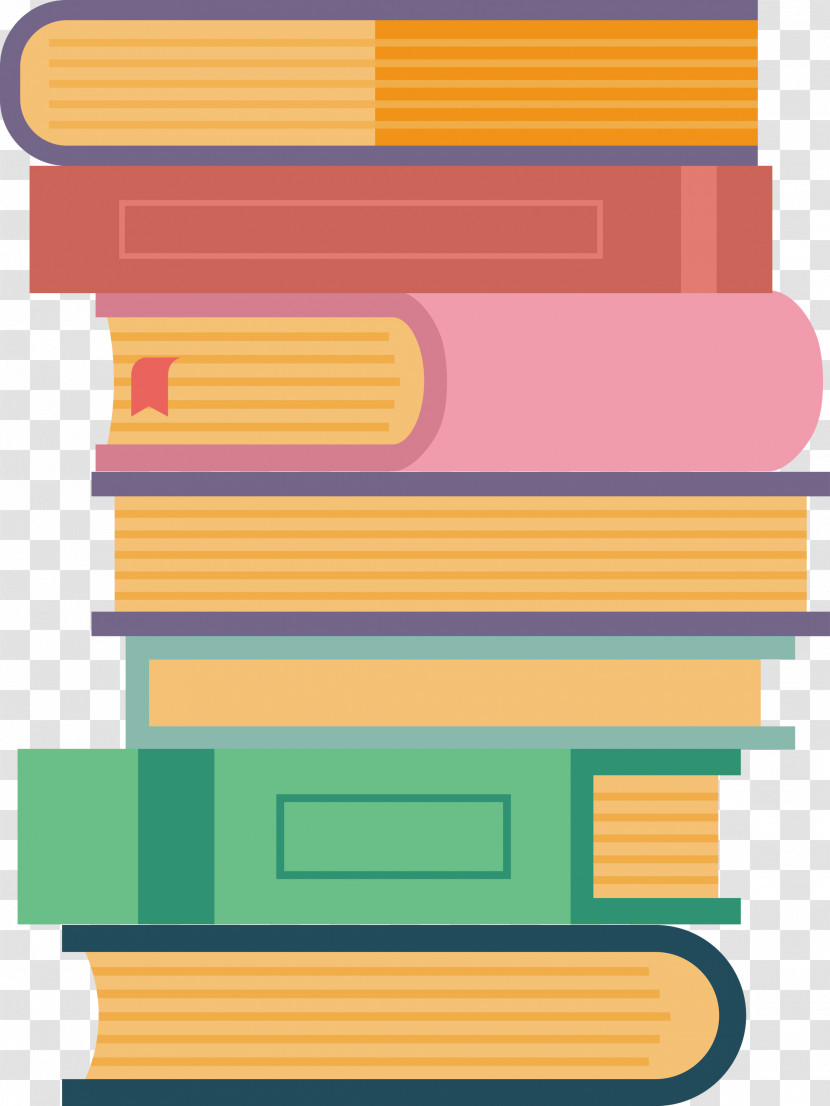 Stack Of Books Books Transparent PNG