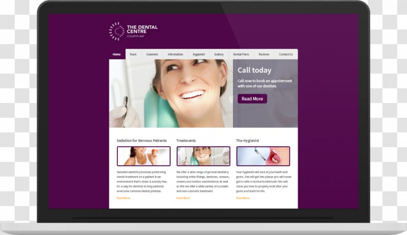 Display Device Advertising Multimedia Brand - Indigo Little Dental Practice Transparent PNG