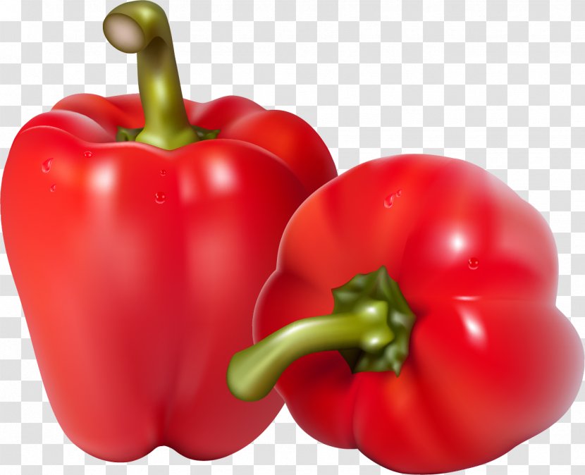 Chili Con Carne Bell Pepper Vegetable - Black Transparent PNG