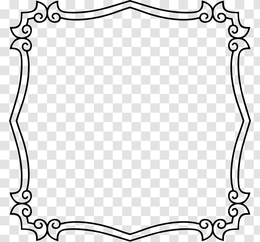 Picture Frames Decorative Arts Ornament Clip Art - Abstract - Design Transparent PNG