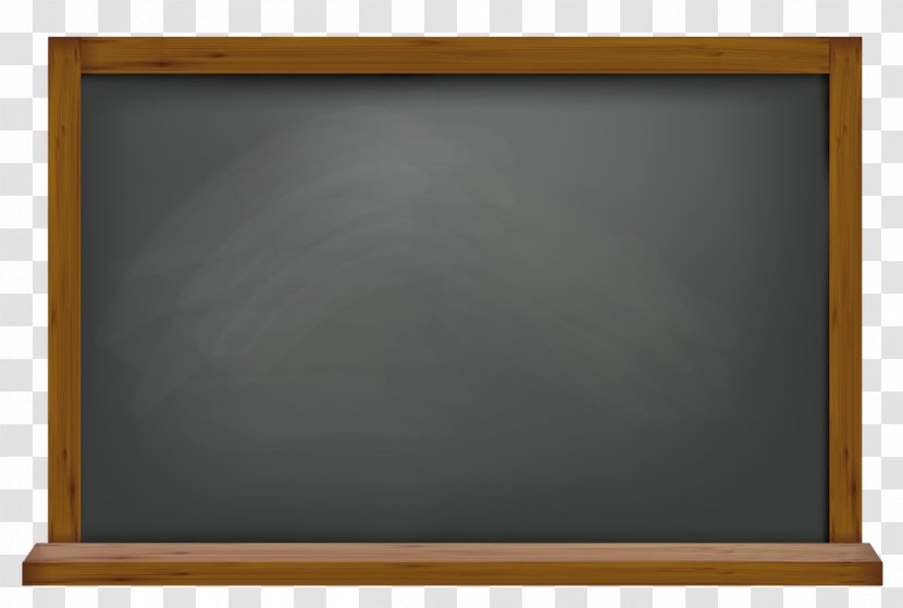 Board Of Education Clip Art - Display Device - Black School Clipart Image Transparent PNG
