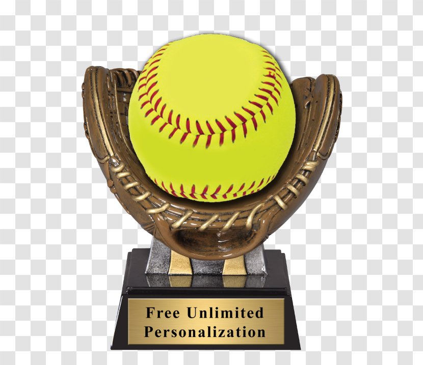 Baseball Glove Softball Ball Holder Trophy Award - Frame Transparent PNG