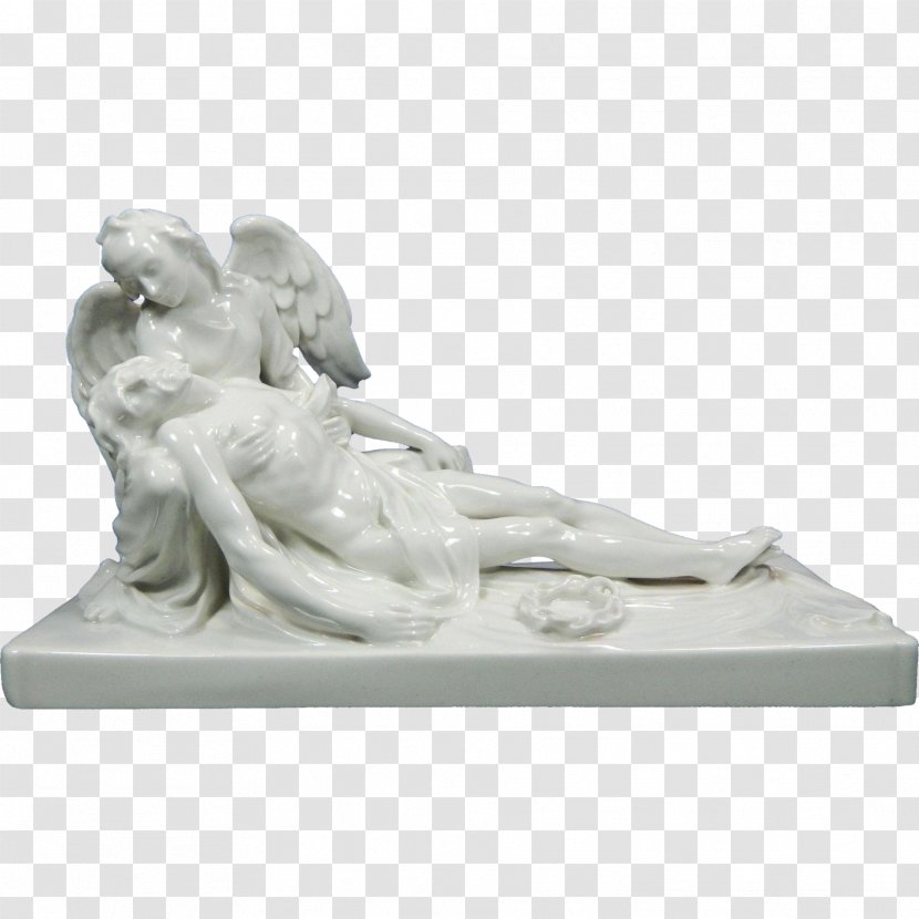 Statue Figurine Sculpture Stone Carving Porcelain - Antique - Angel Transparent PNG