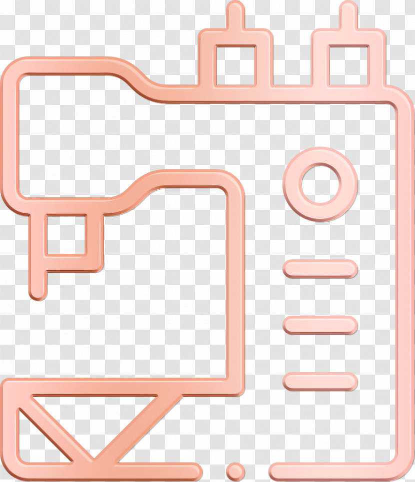 Home Stuff Icon Sew Icon Sewing Machine Icon Transparent PNG