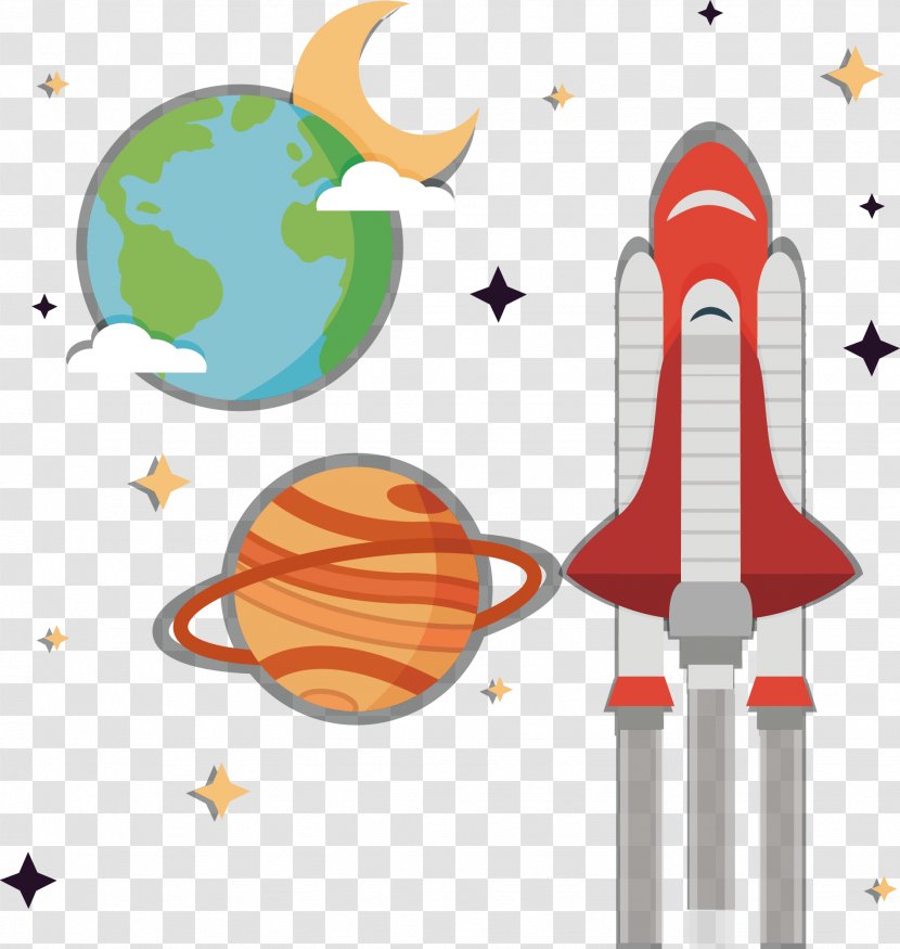 Earth Planet Outer Space Drawing - And Alien Transparent PNG