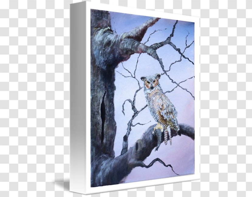 Block Puzzle: Fauna Style Android Painting Art - Organism - Great Horned Owl Transparent PNG