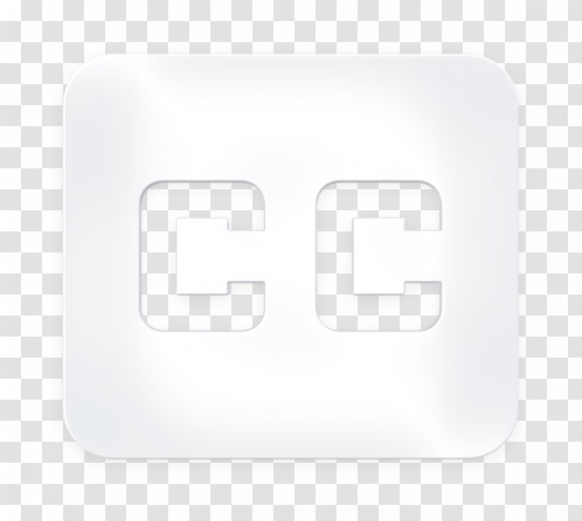 Caption Icon Closed - Text - Material Property Rectangle Transparent PNG