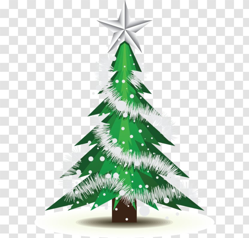 Christmas Tree Fir Santa Claus - Card Transparent PNG