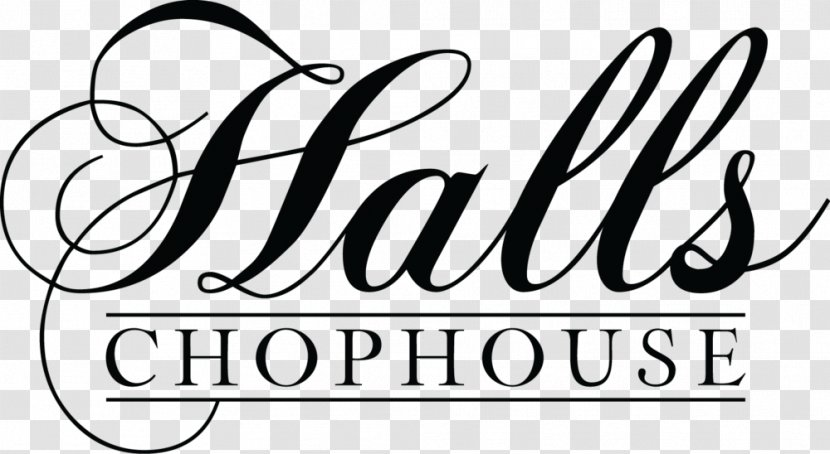 Halls Chophouse Greenville Restaurant Southeastern Wildlife Exposition - Monochrome - Food Transparent PNG