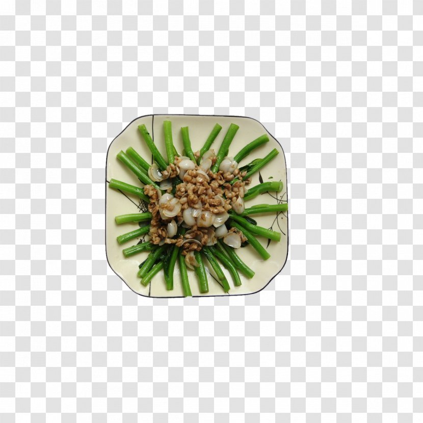 Vegetarian Cuisine Food Vegetable Ground Meat - Choy Sum - Vegetables And Leaves Transparent PNG