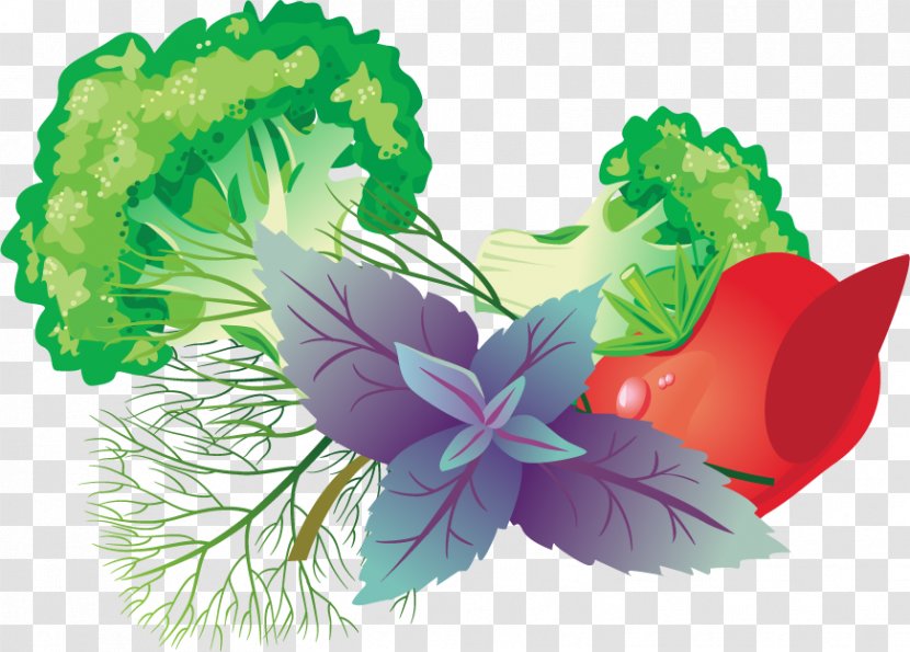 Adobe Illustrator - Flower Arranging - Vegetables Vector Material Transparent PNG