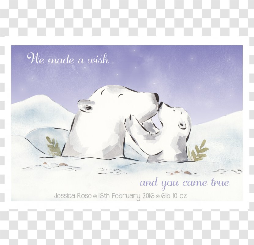 Polar Bear Illustrator Art Ireland - Greeting Card Transparent PNG