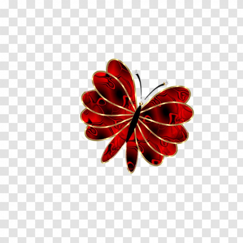 Butterfly Art Deco Clip Transparent PNG