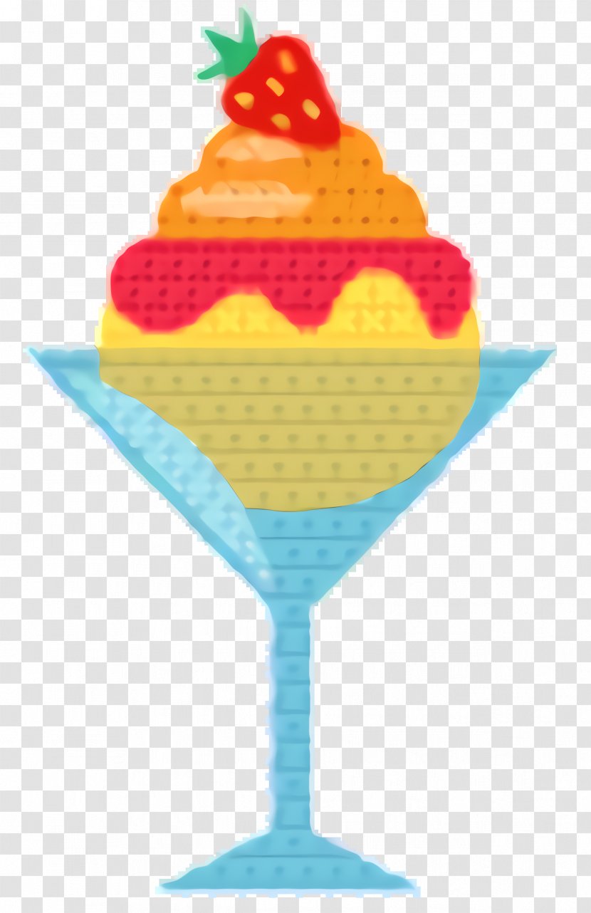 Ice Cream Cone Background - Cuisine Dish Transparent PNG
