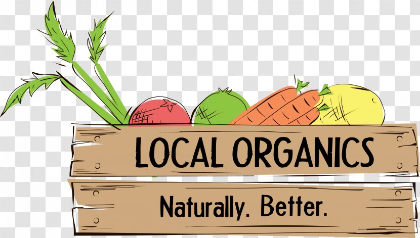 Logo Local Food Font Brand - Area - Grow Boxes For Vegetables Transparent PNG