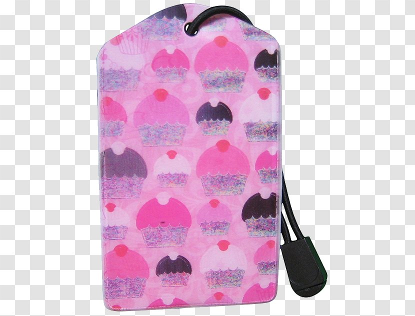 Pink M - Magenta - Bag Tag Transparent PNG