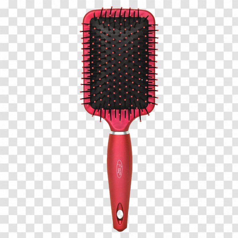 Hair Iron Comb Hairbrush - Bristle Transparent PNG