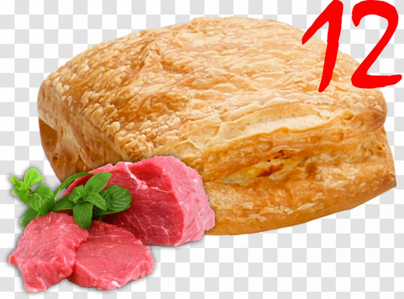 Puff Pastry Ham Beef Tenderloin Roast - Intermediate Good Transparent PNG