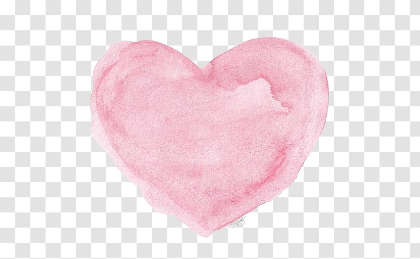 Watercolor Painting Heart Bath Bomb - Bubble Transparent PNG
