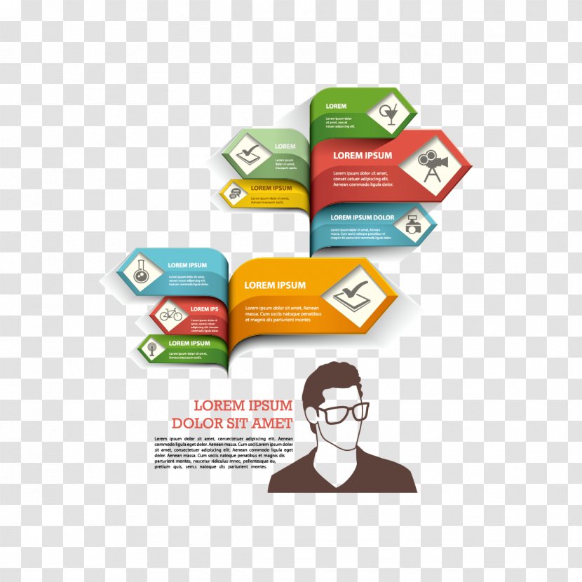 Logo Infographic Creativity Icon - Text - Creative Business Ppt Transparent PNG