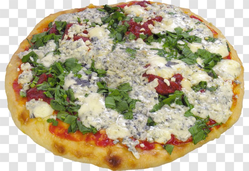 California-style Pizza Sicilian Vegetarian Cuisine Italian - American Food Transparent PNG