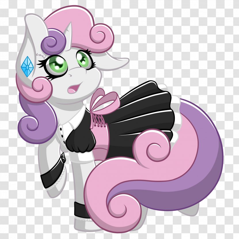 Horse Pony Art Violet - Belle Transparent PNG