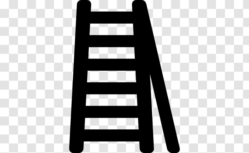Ladder - Carpenter - Black Transparent PNG