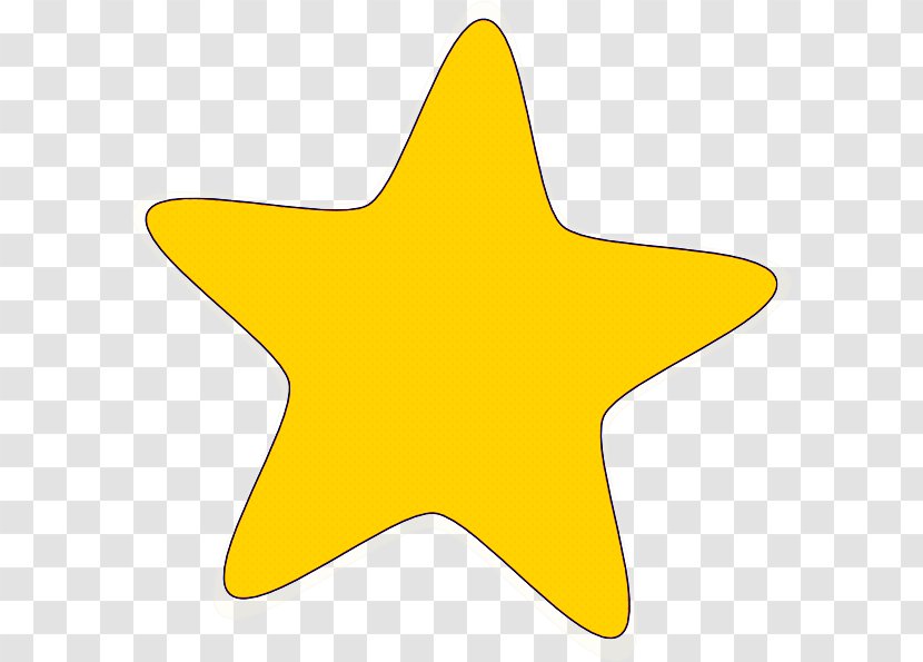 Yellow Star Transparent PNG