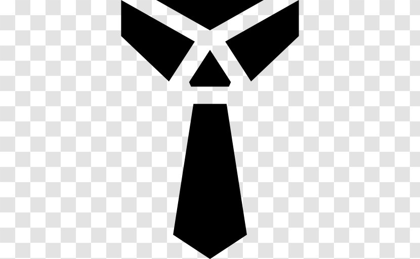 Necktie Logo Font - Clothing - Monochrome Photography Transparent PNG