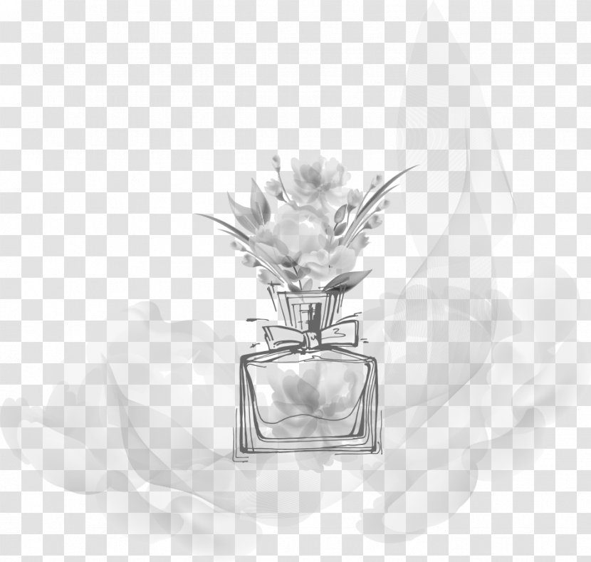 Chanel No. 5 Perfume Flower Eau De Toilette - Black And White Transparent PNG