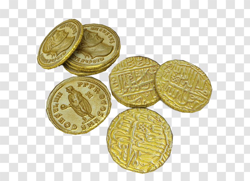 Toy Coins Gold Coin - Autodesk 3ds Max Transparent PNG