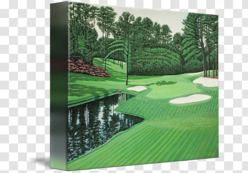 Artificial Turf Golf Course Landscape Water - Club Transparent PNG