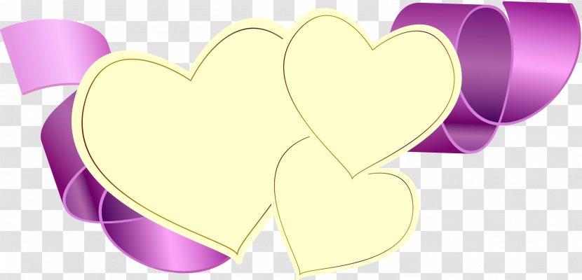 Heart Love Romance - Valentines Card Transparent PNG