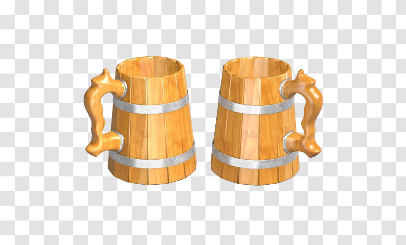 Mug Beer Glassware Wood Tableware 3d Modeling Transparent PNG