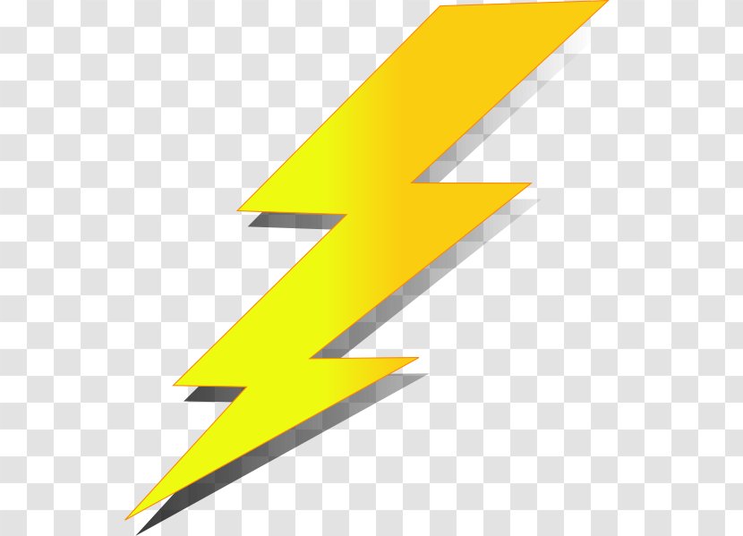 Lightning Strike Thunderstorm Clip Art - Triangle - Electric Transparent PNG