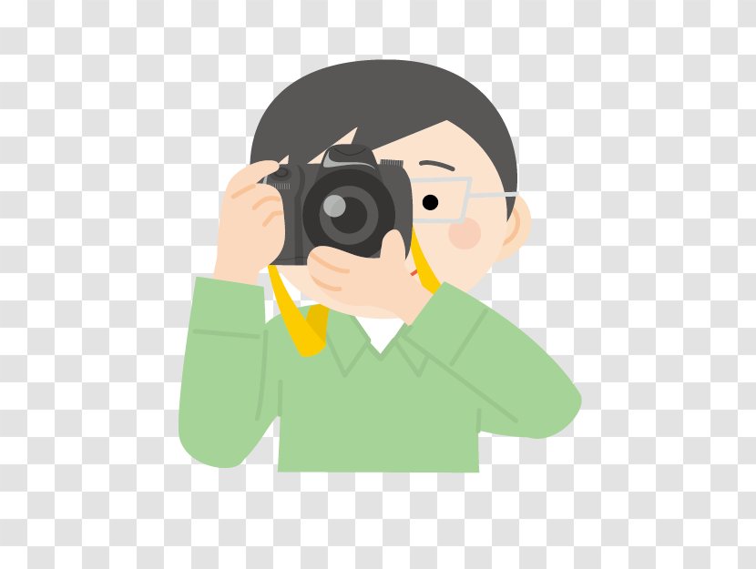 Photographer Cartoon Photography Illustration - Flower - Photographers Transparent PNG