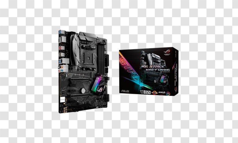 Socket AM4 Motherboard CPU ATX Advanced Micro Devices - Asus - Rog Transparent PNG