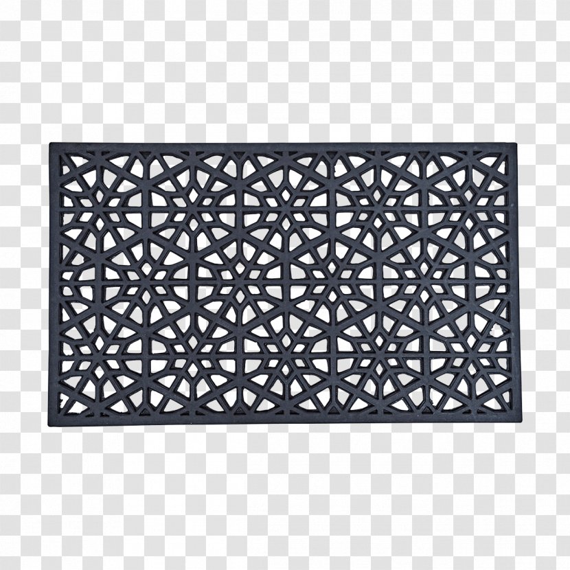 House Doctor All Rubber Black Doormat Rug Carpet Leela Door Mat 60x90cm - Area - Ps Material Transparent PNG